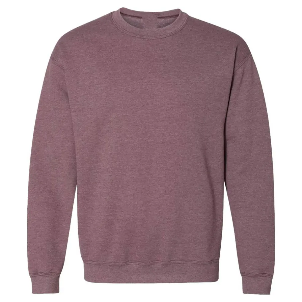 Gildan Unisex Adult Heavy Blend Crewneck Sweatshirt, Fleece Pullover Sweater.
