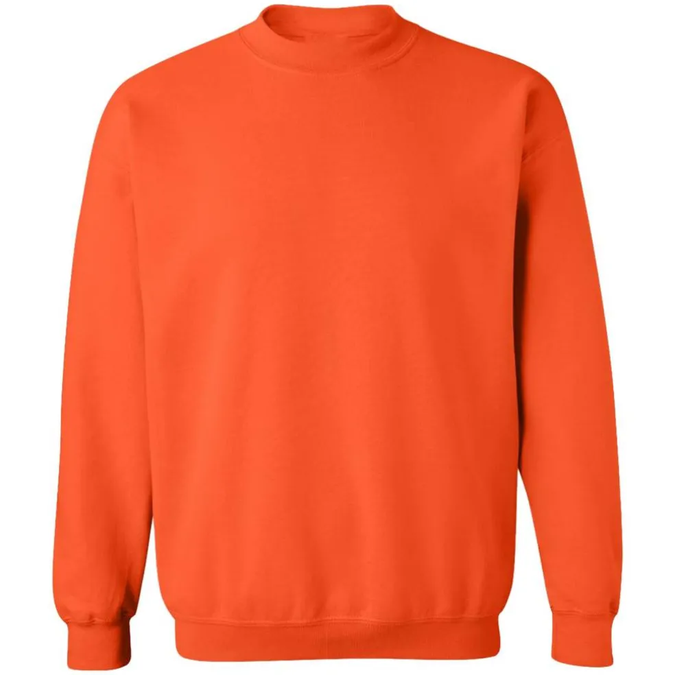 Gildan Unisex Adult Heavy Blend Crewneck Sweatshirt, Fleece Pullover Sweater.