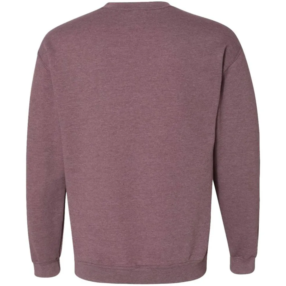 Gildan Unisex Adult Heavy Blend Crewneck Sweatshirt, Fleece Pullover Sweater.