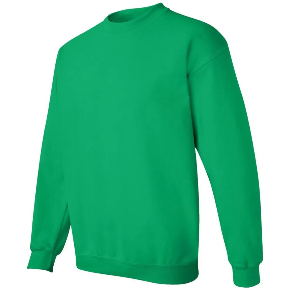 Gildan Unisex Adult Heavy Blend Crewneck Sweatshirt, Fleece Pullover Sweater.