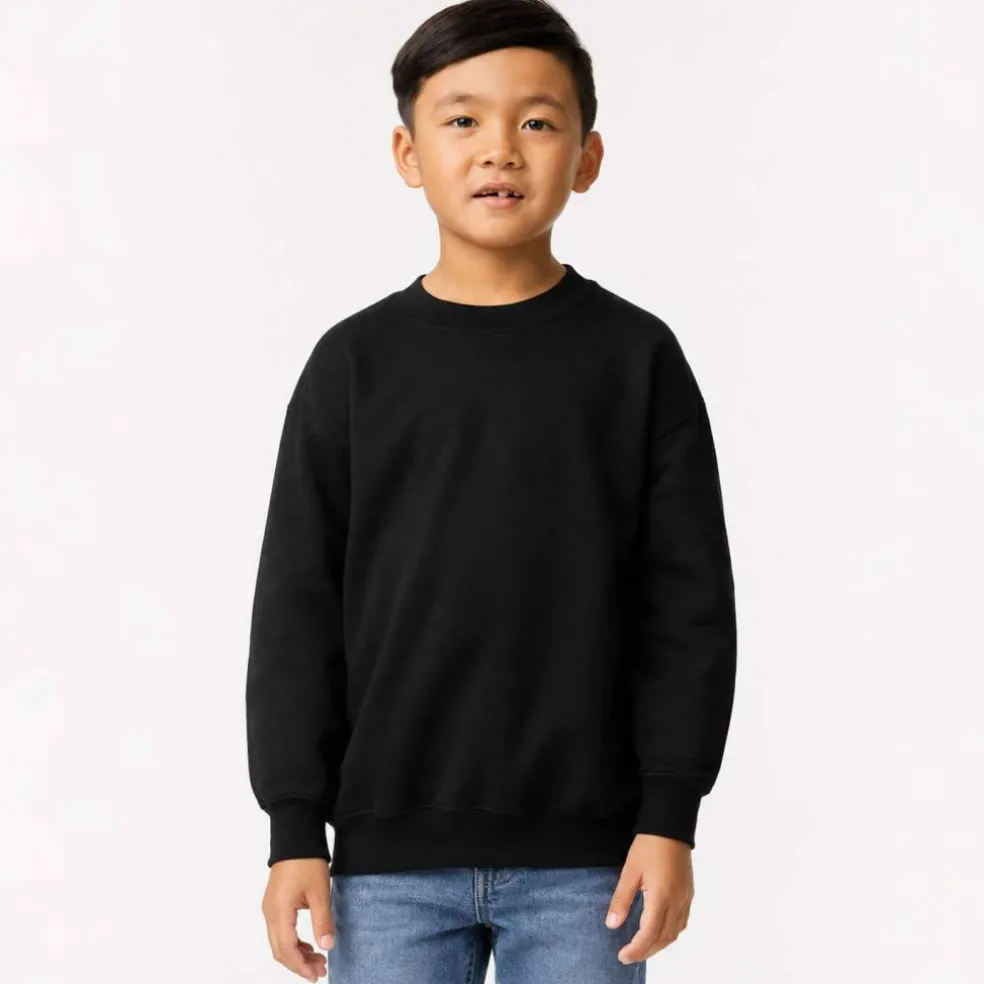 Gildan Youth Heavy Blend Crew Neck Sweatshirt Free Shipping