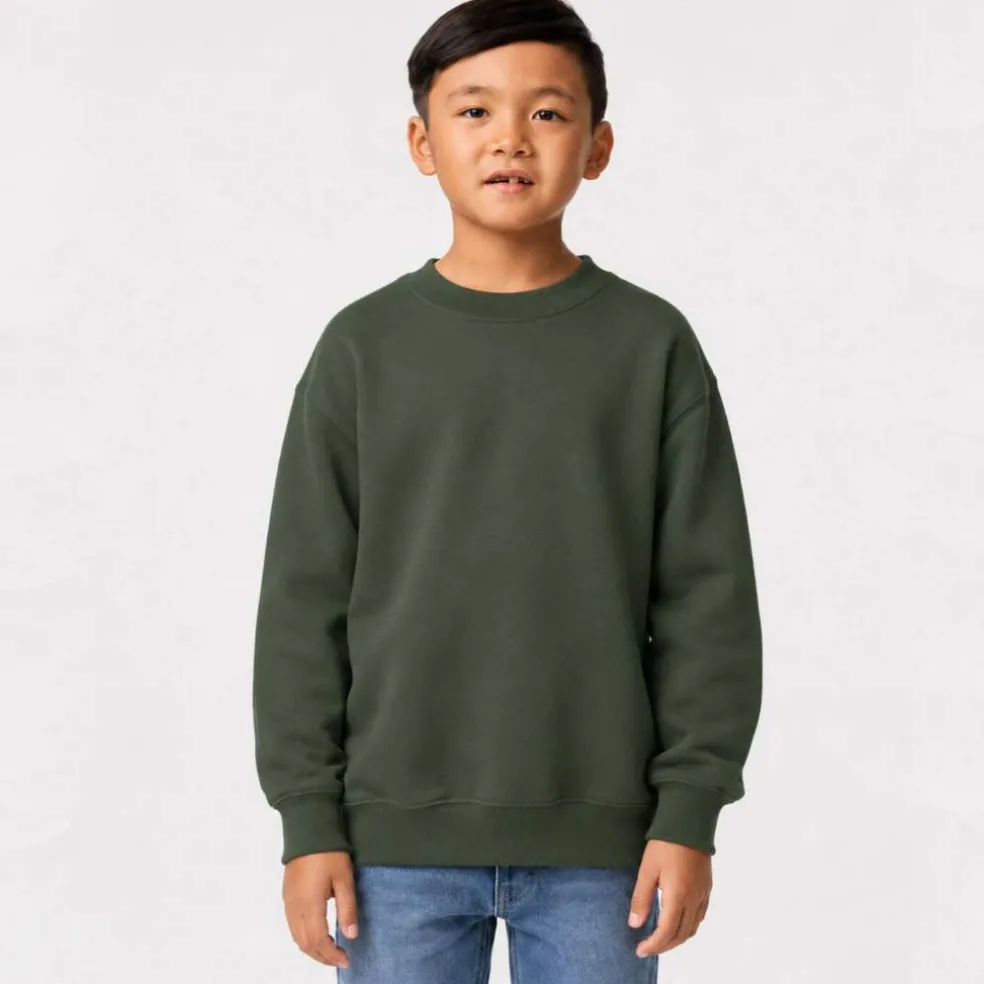Gildan Youth Heavy Blend Crew Neck Sweatshirt Free Shipping