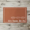 Give Thanks Eat Pie Floor Mat