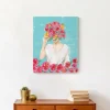 Glam Girl Canvas Wall Art