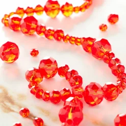 Glass Faceted Rondelle Beads by Bead Landing™