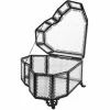 8.5" Glass Heart Terrarium by Ashland®