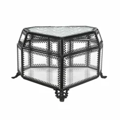8.5" Glass Heart Terrarium by Ashland®