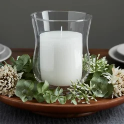 5" Glass Hurricane Candle Holder by Ashland®
