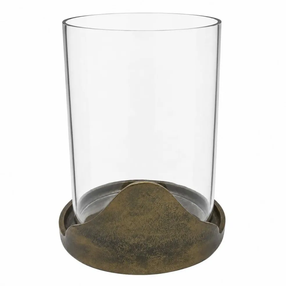 Glass Pillar Candle Holder by Ashland®