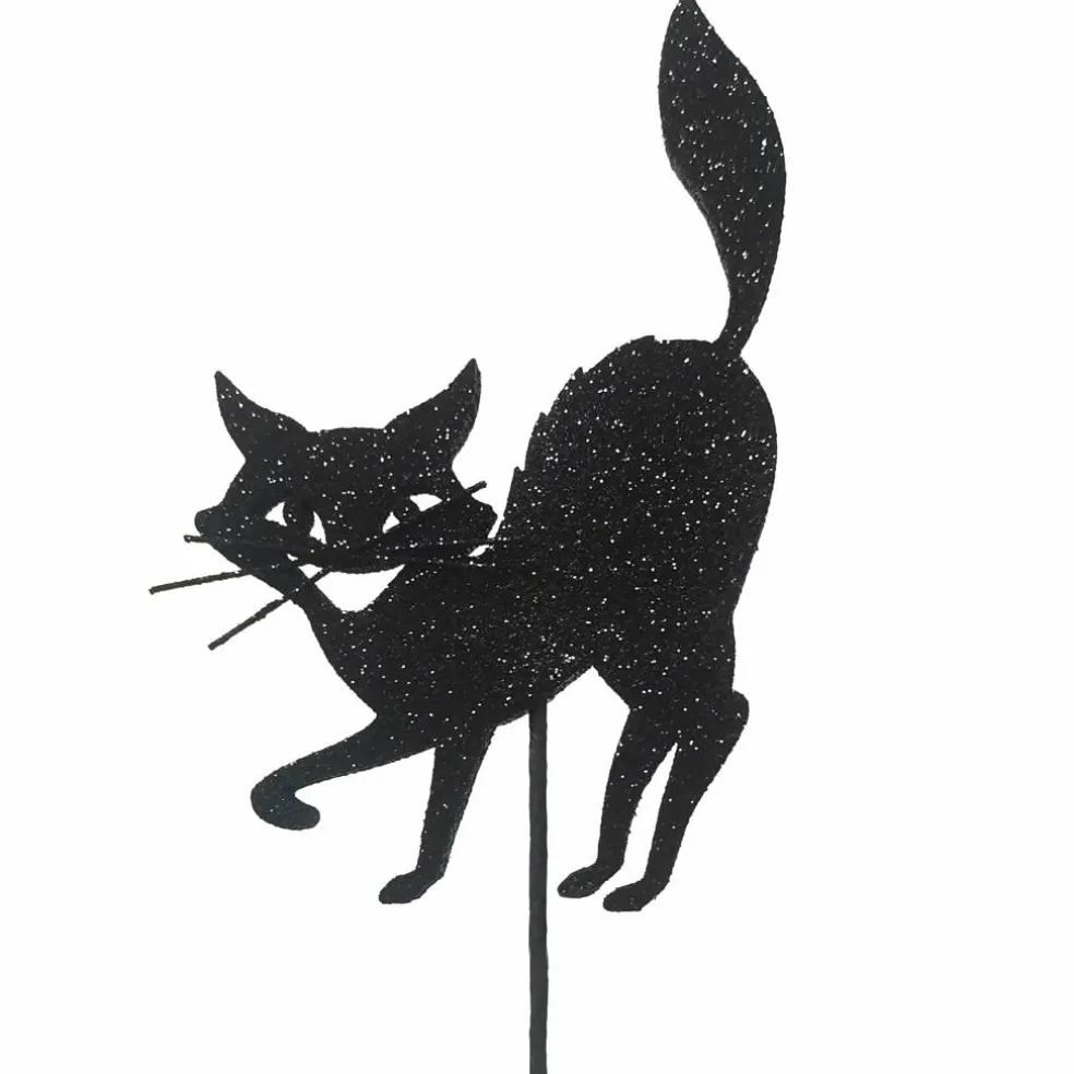 11.5" Glitter Black Cat Pick by Ashland®