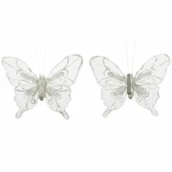 Glitter Butterfly Embellishments, 3ct. by Ashland®