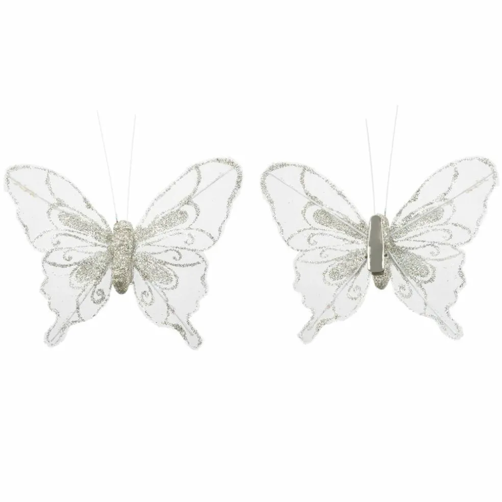 Glitter Butterfly Embellishments, 3ct. by Ashland®