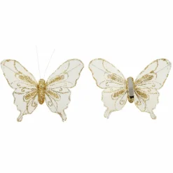 Glitter Butterfly Embellishments, 3ct. by Ashland®