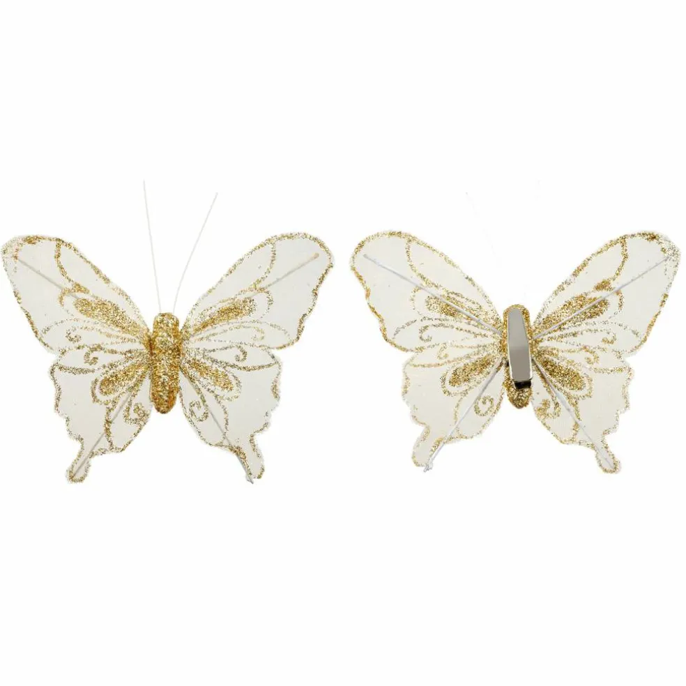 Glitter Butterfly Embellishments, 3ct. by Ashland®