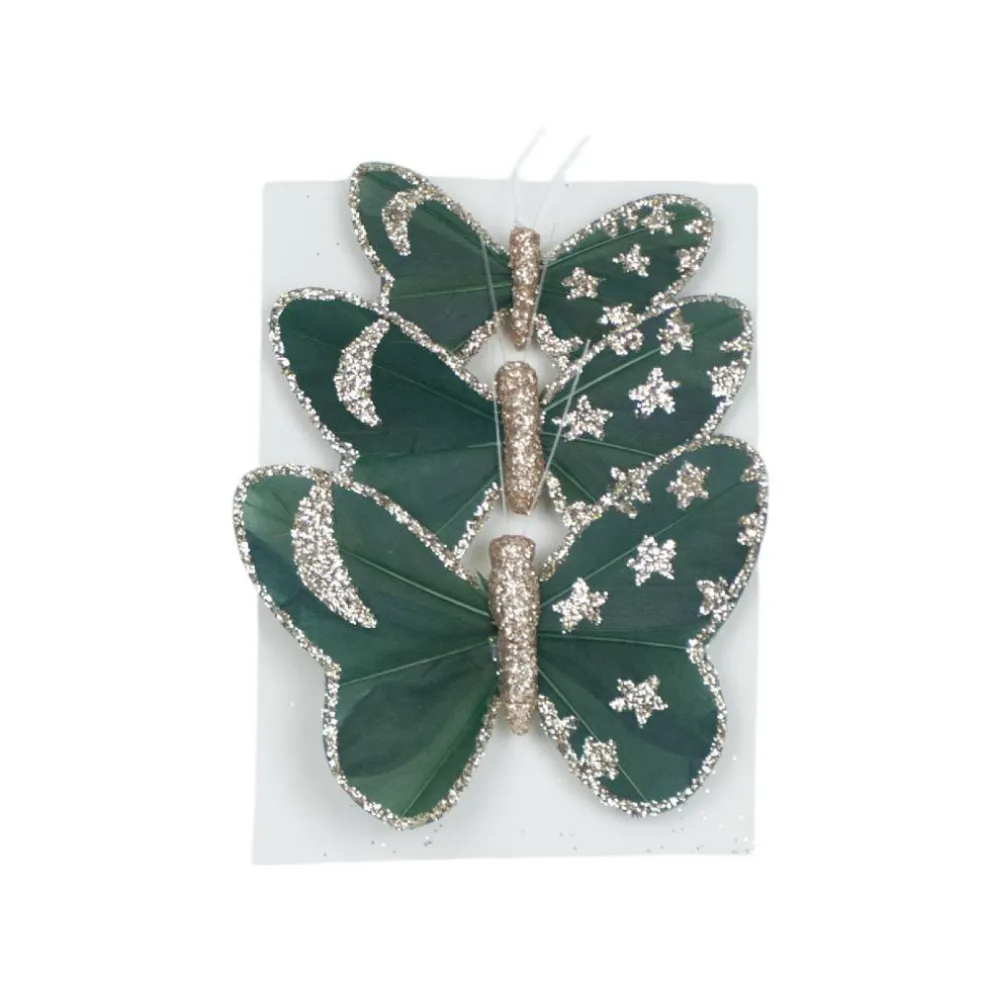 Glittered Moon & Stars Butterfly Accents, 3ct. by Ashland®