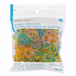Glitter Pastel Mixed Shape Chain Links by Creatology™
