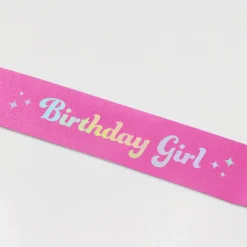 Glittery Birthday Girl Sash by Celebrate It™