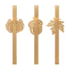 Glitzhome® 14" Fall Metal Acorn, Leaf & Pumpkin Wreath Hanger Set