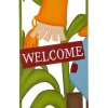 Glitzhome® 41.5" Fall Scarecrow & Corn Combo Metal Yard Stake