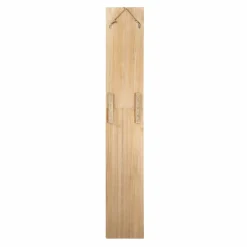 Glitzhome® 5ft. Brown Welcome Wood Porch Sign with 4 Changeable Wreaths