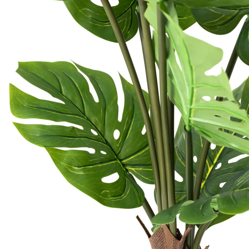 Glitzhome® 3.5ft. Faux Monstera in Pot