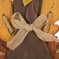Glitzhome® 'Give Thanks' Turkey Décor