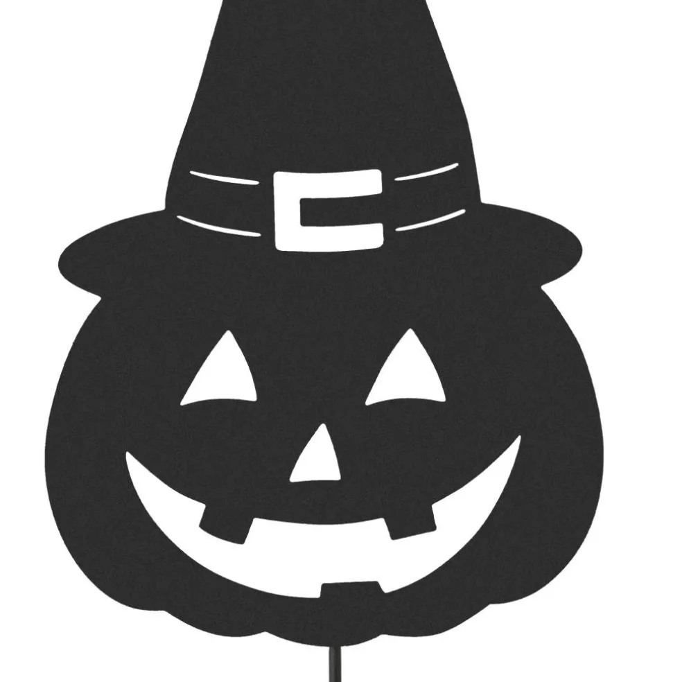 Glitzhome® 36" Halloween Metal Silhouette Yard Stake Or Hanging Décor Set