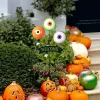 Glitzhome® 35.25" Halloween Metal "WELCOME" Spring Eyeballs Yard Stake