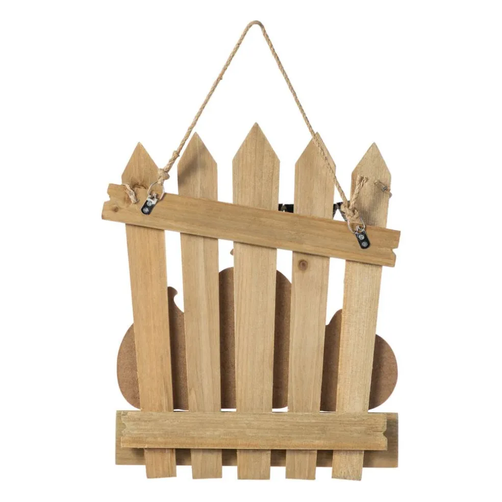 Glitzhome® 14"H Halloween Wood Jack O Lantern Door Hanger