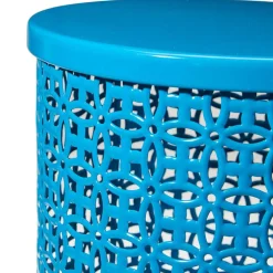 Glitzhome® Multi-Functional Metal Accent Table Set