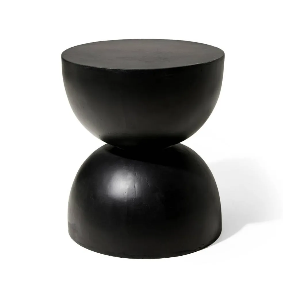 Glitzhome® 18" Multi-Functional Terrazzo Garden Stool