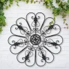 Glitzhome® 23.75" Traditional Iron Scroll Wall Décor