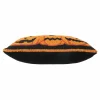 Glitzhome® 18" x 12" Hooked Halloween Pumpkins Pillow