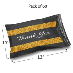 Glossy Design Poly Mailer Envelopes 10" x 13" Multi design, Weight 0.25 to 1 Ib