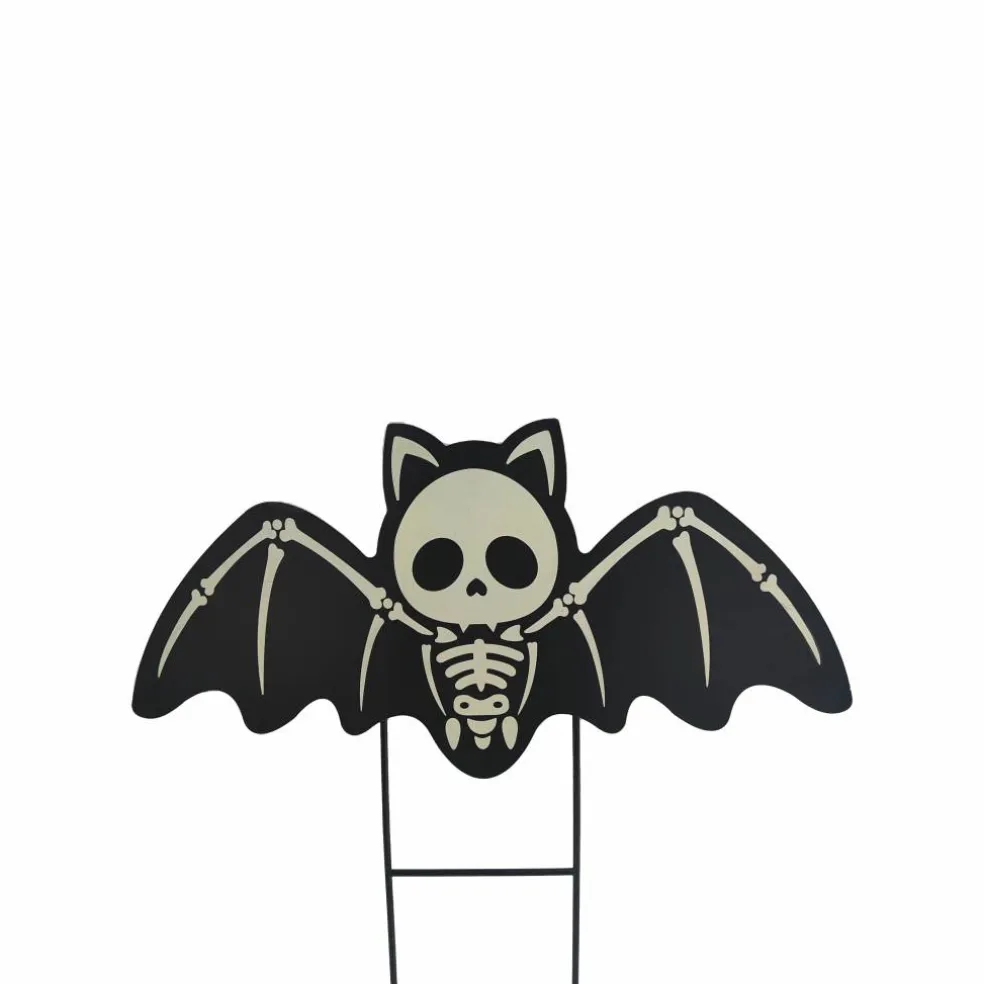 17" Glow-in-the-Dark Bat Metal Yard Stake by Ashland®