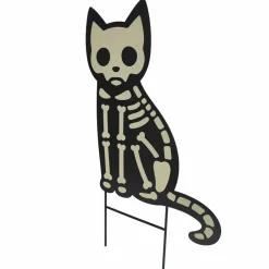 22" Glow-in-the-Dark Cat Metal Yard Stake by Ashland®