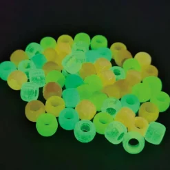 Glow in the Dark Pony Beads by Creatologyâ„¢, 6mm x 9mm
