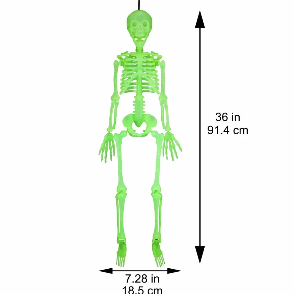 35.8" Glow-in-the-Dark Skeleton by Ashland®