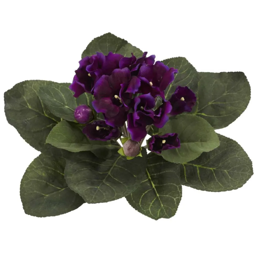 11" Gloxinia Artificial Plant (Set of 4)