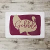 Gobble Pattern Floor Mat