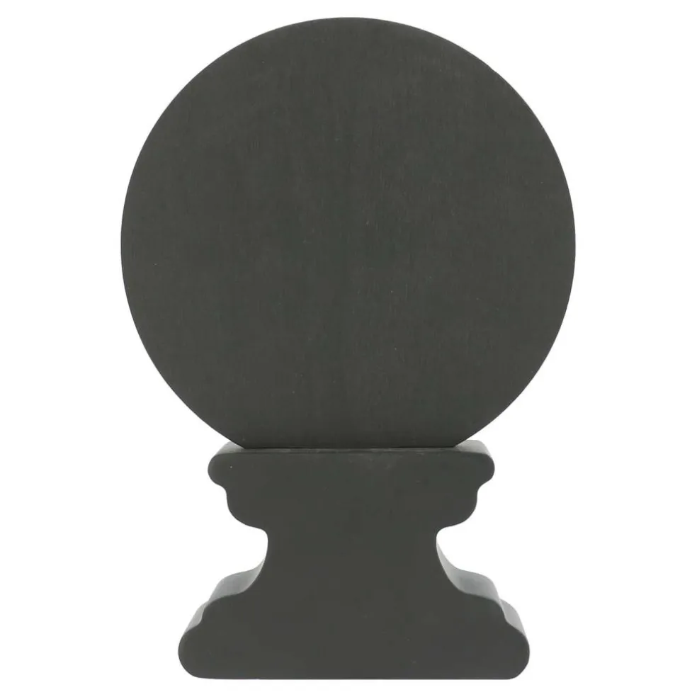 7.25" Gold & Black Sun & Moon Mirrored Tabletop Décor by Ashland®
