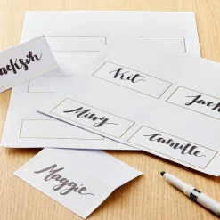 Gold Border Place Cards by Recollections™, 48ct.