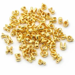 Golden Alphabet Beads, 150ct. by Creatology™