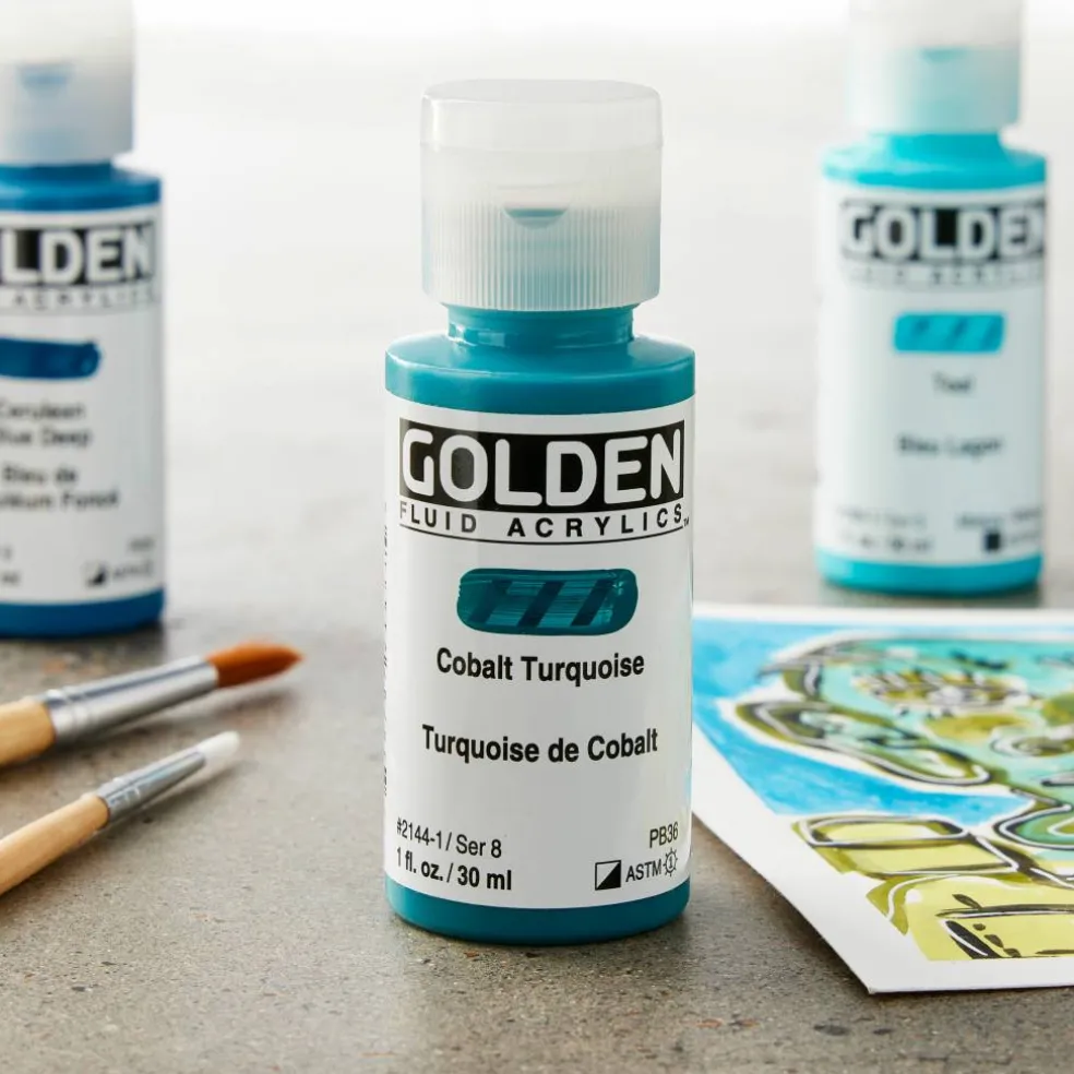Golden® 1oz. Fluid Acrylics