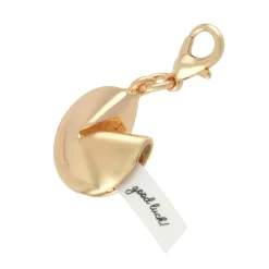 Gold Fortune Cookie Charm by Bead Landing™