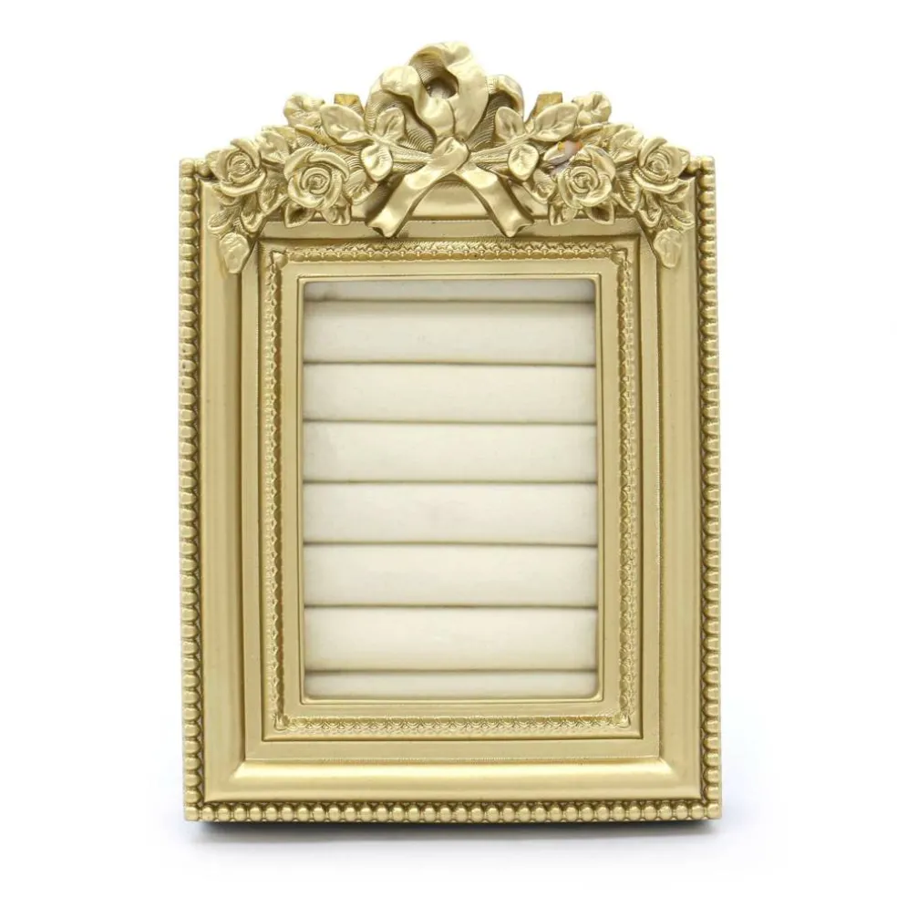5.5" Gold Frame Ring Display by Bead Landing™