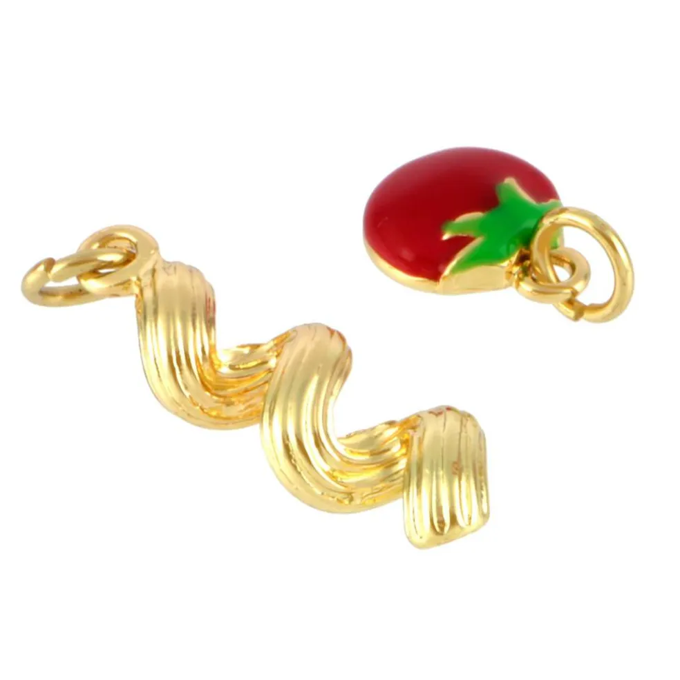Gold Italian Food Charm by Bead Landing™