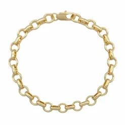 Gold Long & Short Charm Bracelet by Bead Landing™