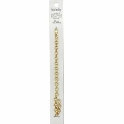Gold Long & Short Charm Bracelet by Bead Landing™