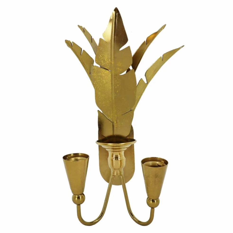 11.75" Gold Metal Candle Holder by Ashland®